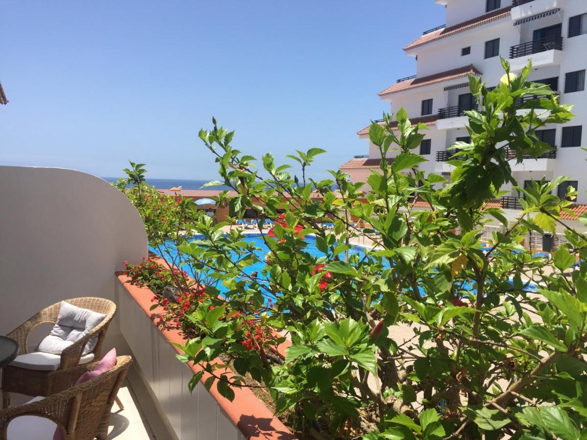 Аппартаметы Seguro De Sol Playa De La Arena Puerto de Santiago  Eksteriør bilde