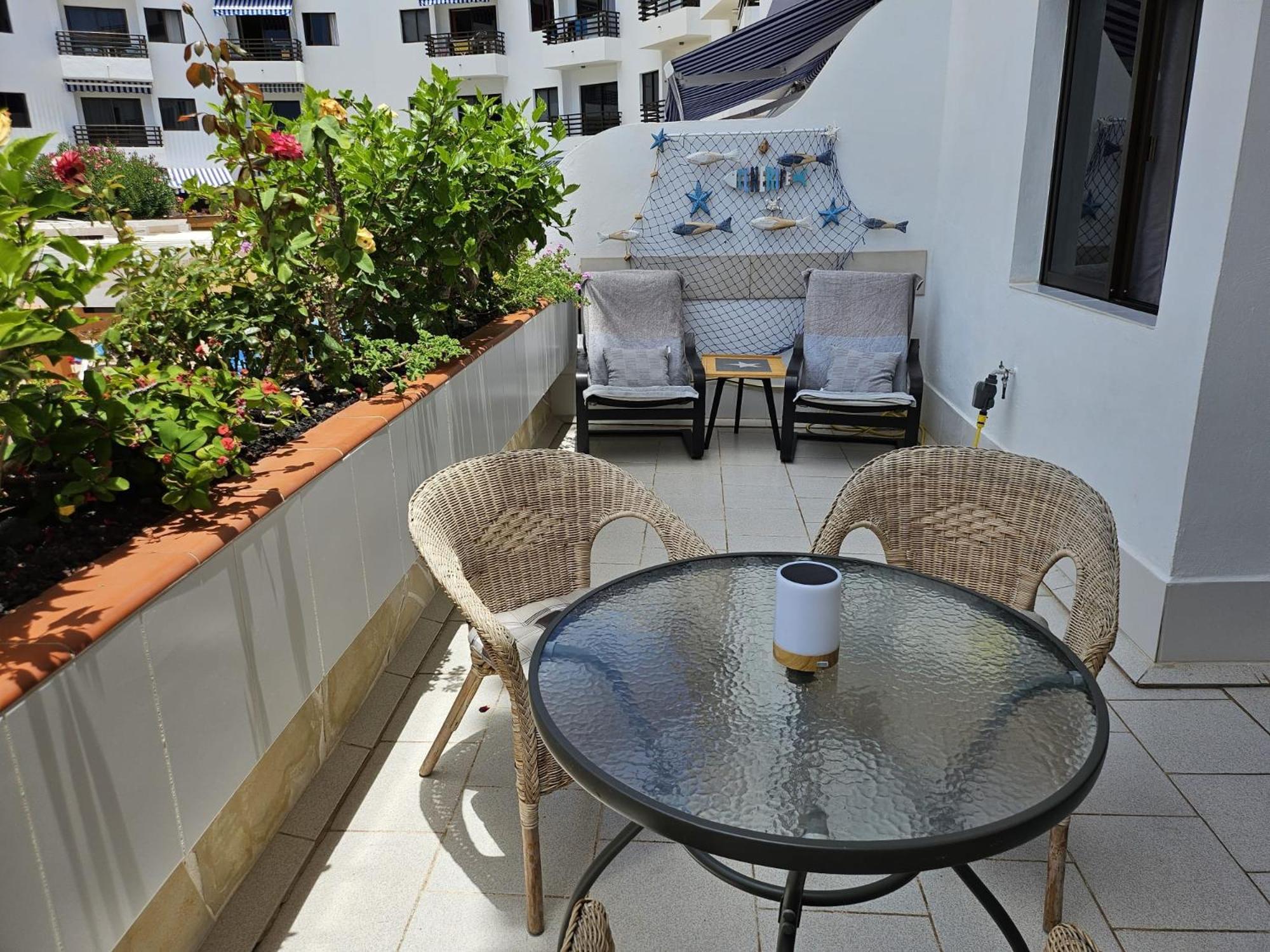 Аппартаметы Seguro De Sol Playa De La Arena Puerto de Santiago  Eksteriør bilde